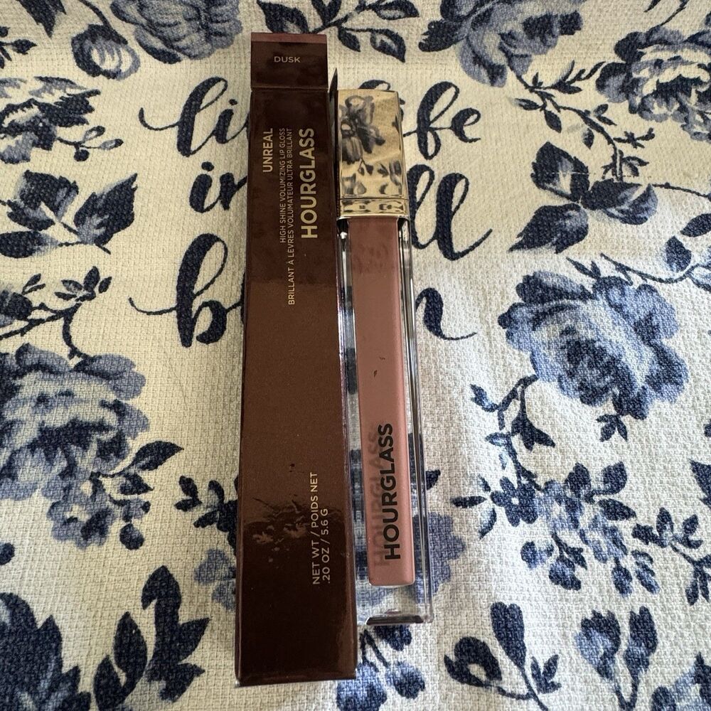 Hourglass Unreal High Shine Volumizing Lip Gloss - Dusk - .20 oz - NIB